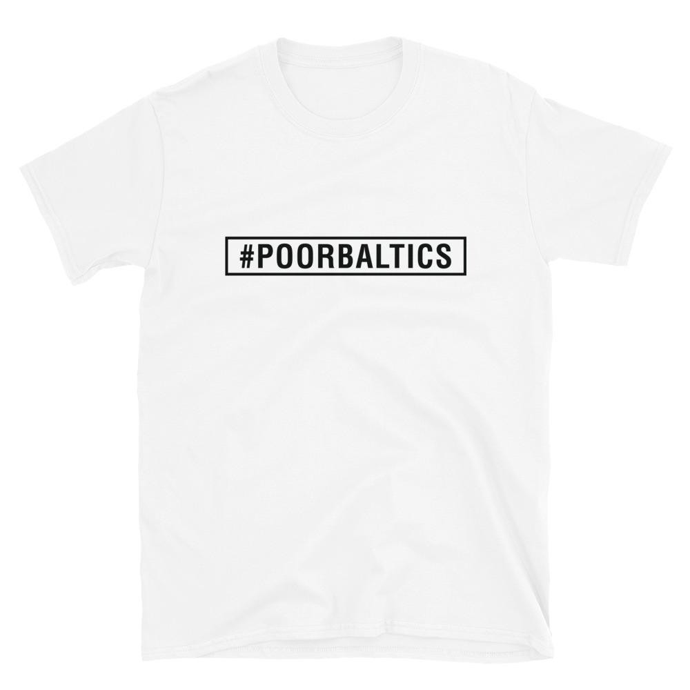 POORBALTICS T-shirt WHITE
