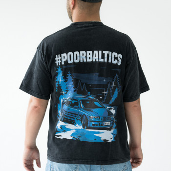 POORBALTICS beater season T-shirt Oversize
