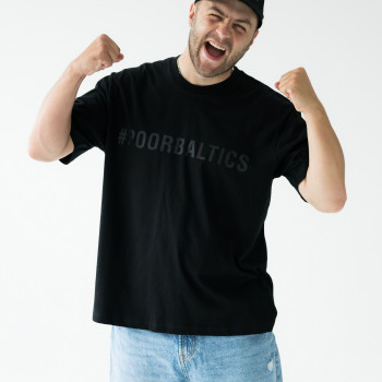 #POORBALTICS minimal T-shirt Oversize 