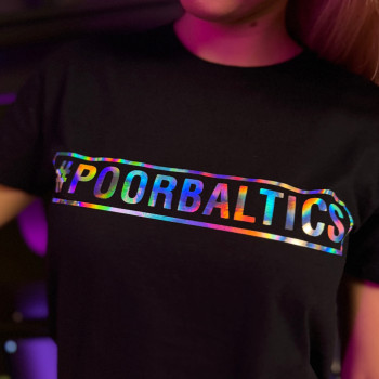 #POORBALTICS HOLO BLACK