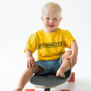 #POORBALTICS kids T-shirt