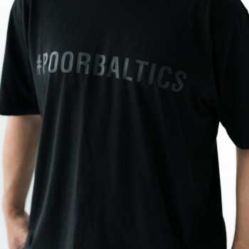 #POORBALTICS minimal T-shirt Oversize 
