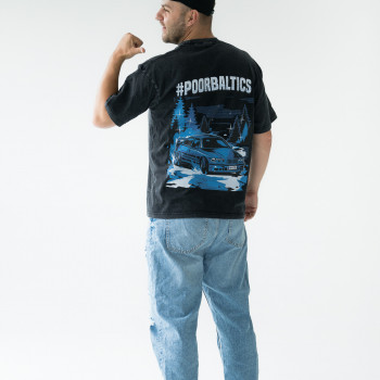 POORBALTICS beater season T-shirt Oversize