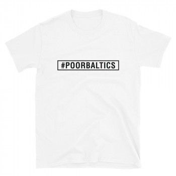 POORBALTICS T-krekls balts