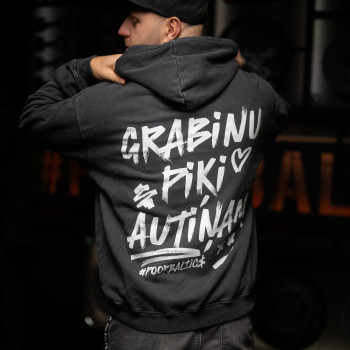 Grabinu piķi oversize hūdijs