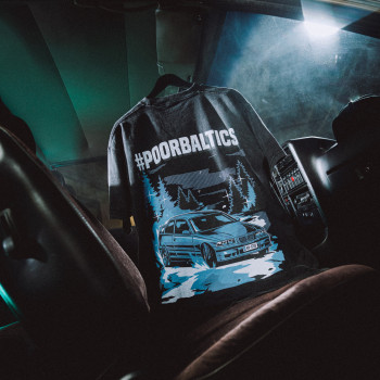 POORBALTICS beater season T-shirt Oversize