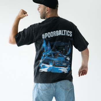 POORBALTICS beater season T-shirt Oversize