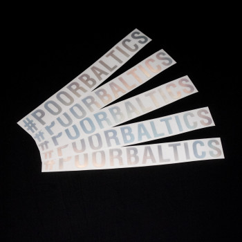 Hologrāfiskās uzlīmes POORBALTICS