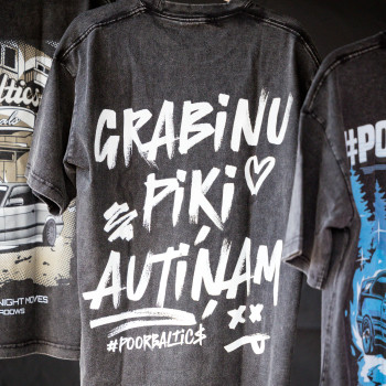 Grabinu Piķi T-krekls Oversize